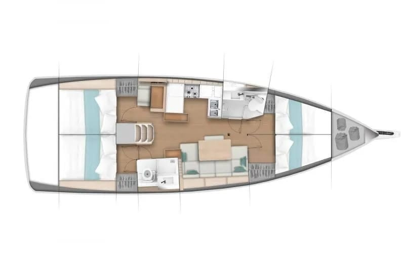 Hire Sailboat with or without skipper Jeanneau Bodrum