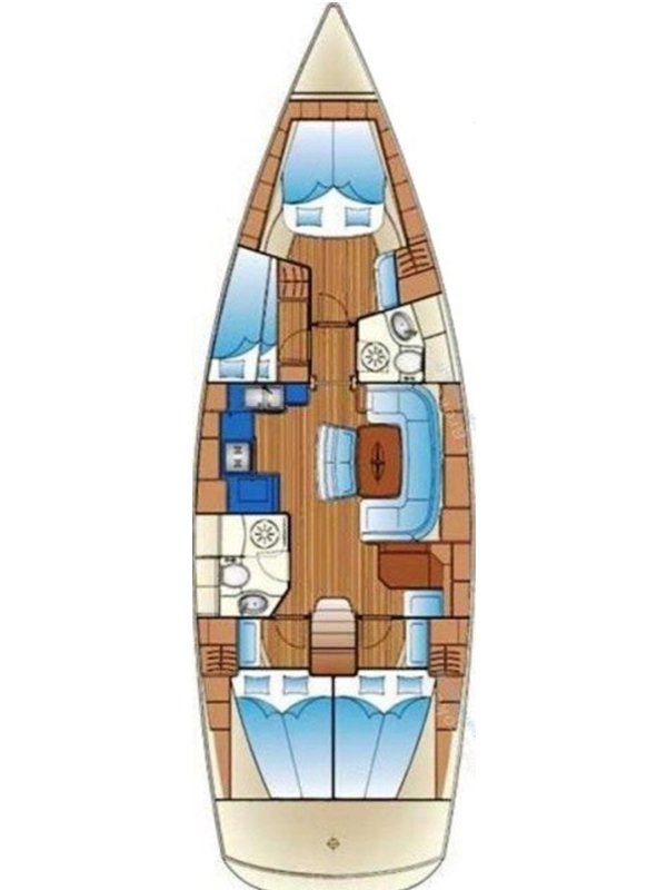 Yacht charter Ávdira - Bavaria Cruiser 46 on SamBoat