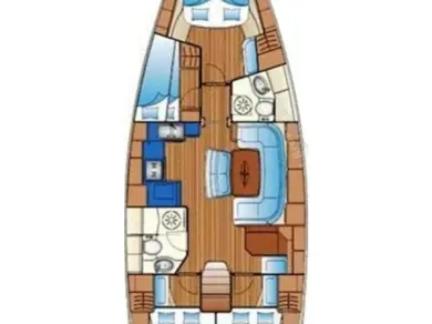 Yacht charter Ávdira - Bavaria Cruiser 46 on SamBoat