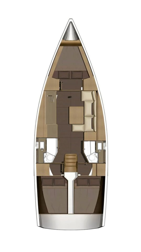 Dufour Dufour 382 Grand Large charter bareboat or skippered in  Kos