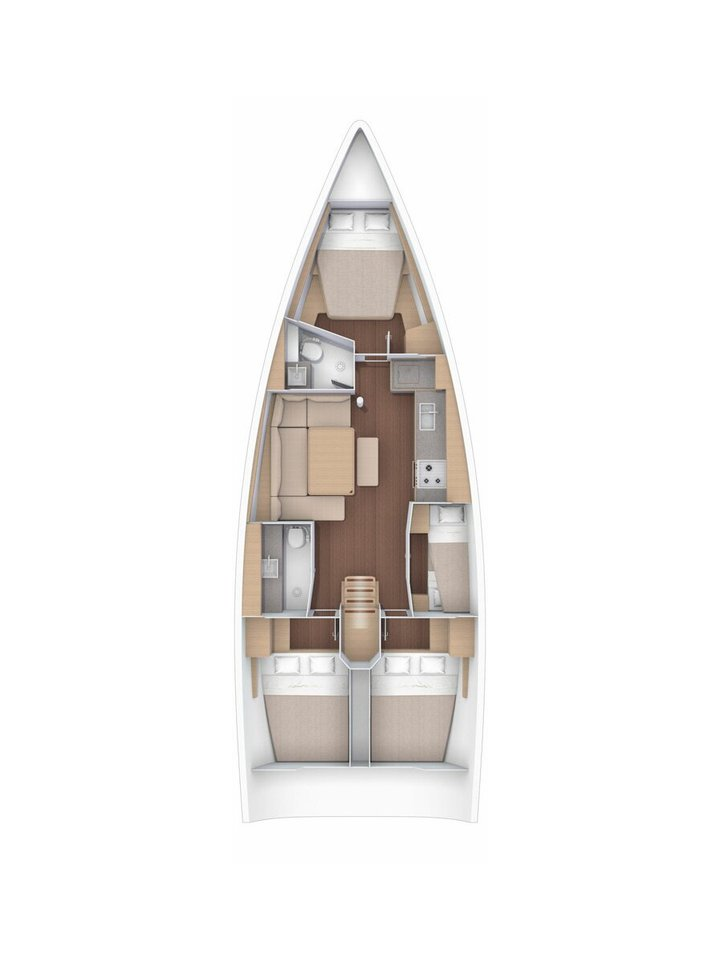 Yacht charter Ávdira - Dufour Dufour 430 on SamBoat