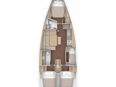 Yacht charter Ávdira - Dufour Dufour 430 on SamBoat