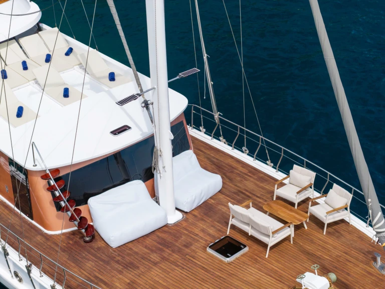 Hire Sailboat Custom Made with a boat licence