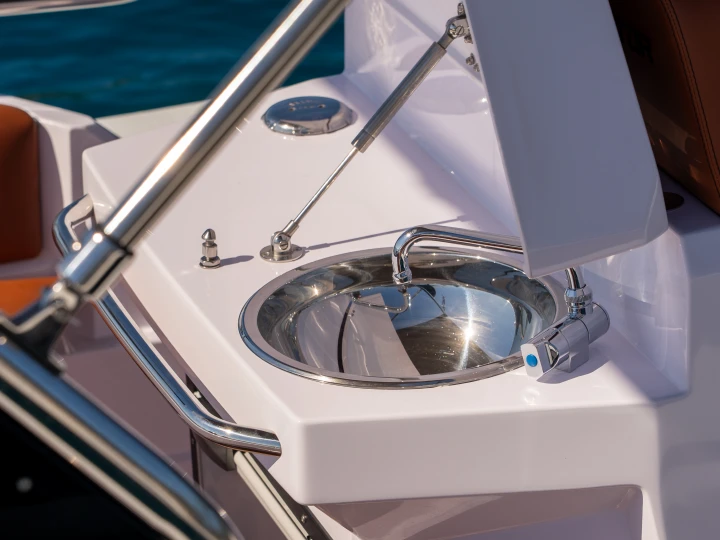 Italboats Stinger 24 gt charter bareboat or skippered in  Skiathos