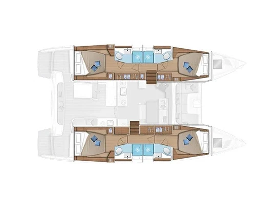Catamaran hire in Seget Donji - Lagoon Lagoon 47