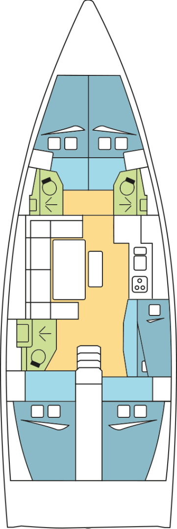 Sailboat hire in Palma de Mallorca - Dufour Dufour 460 Grand Large