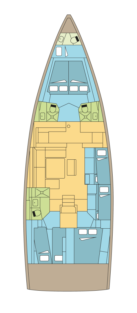 Yacht charter Palma de Mallorca - Dufour Dufour 530 on SamBoat