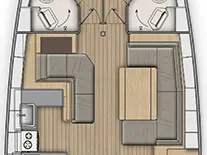Yacht hire Alimos cheap Oceanis 51.1