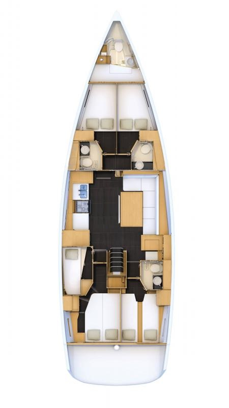 Jeanneau Jeanneau 54 charter bareboat or skippered in  Piso Livadi