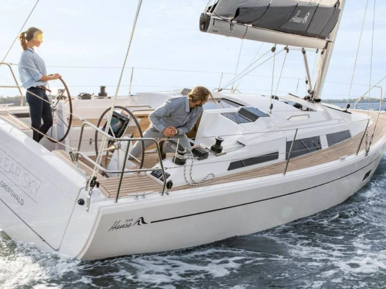 Yacht hire Ajaccio cheap Hanse 348