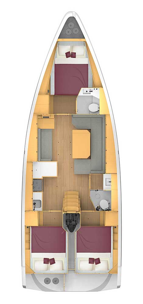 Hire Sailboat with or without skipper Bavaria Biograd na Moru