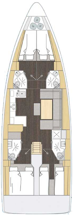 Hire a Bavaria Bavaria C46 Pula