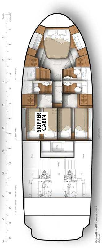 Hire Luxury Yacht Greenline Yachts with a boat licence