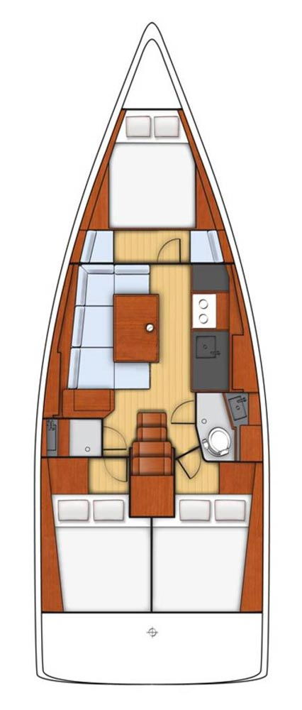 Bénéteau Oceanis 38 charter bareboat or skippered in  Šibenik