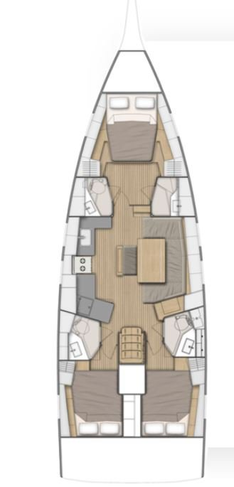 Hire a Bénéteau Oceanis 46.1 Performance Line - 3 cab. Golfo Aranci