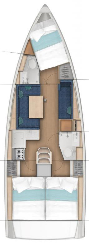 Yacht charter Golfo Aranci - Jeanneau Sun Odyssey 380 on SamBoat