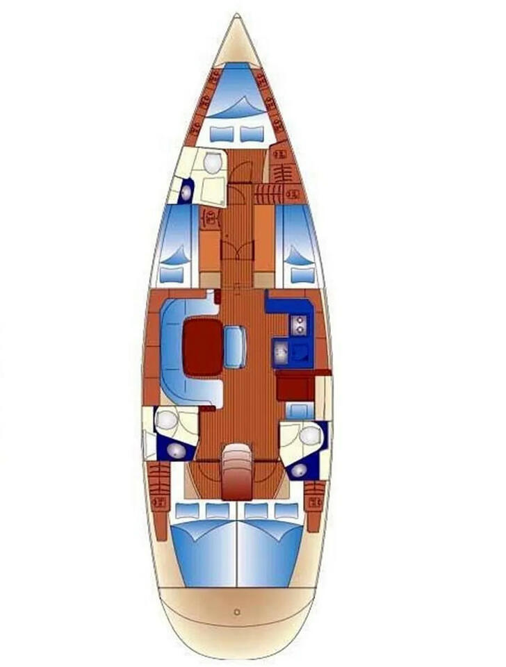 Yacht charter Gouvia - Bavaria Bavaria 49 on SamBoat