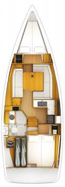 Hire Sailboat Jeanneau with a boat licence