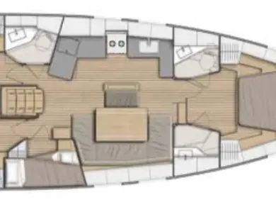 Bénéteau Oceanis 46.1 charter bareboat or skippered in  Komolac