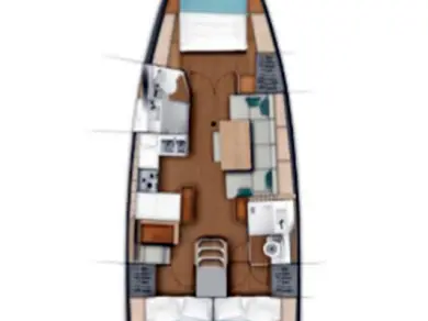 Hire a Jeanneau Sun Odyssey 440 Komolac