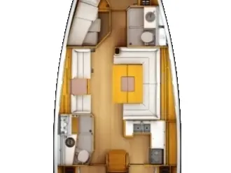 Jeanneau Sun Odyssey 439 charter bareboat or skippered in  Alimos