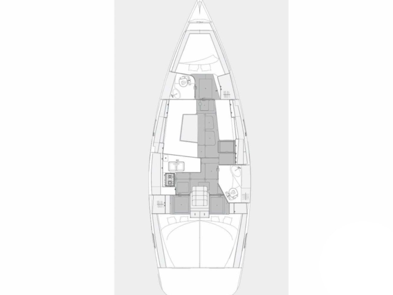 Elan Impression 40.1 charter bareboat or skippered in  Kaštela