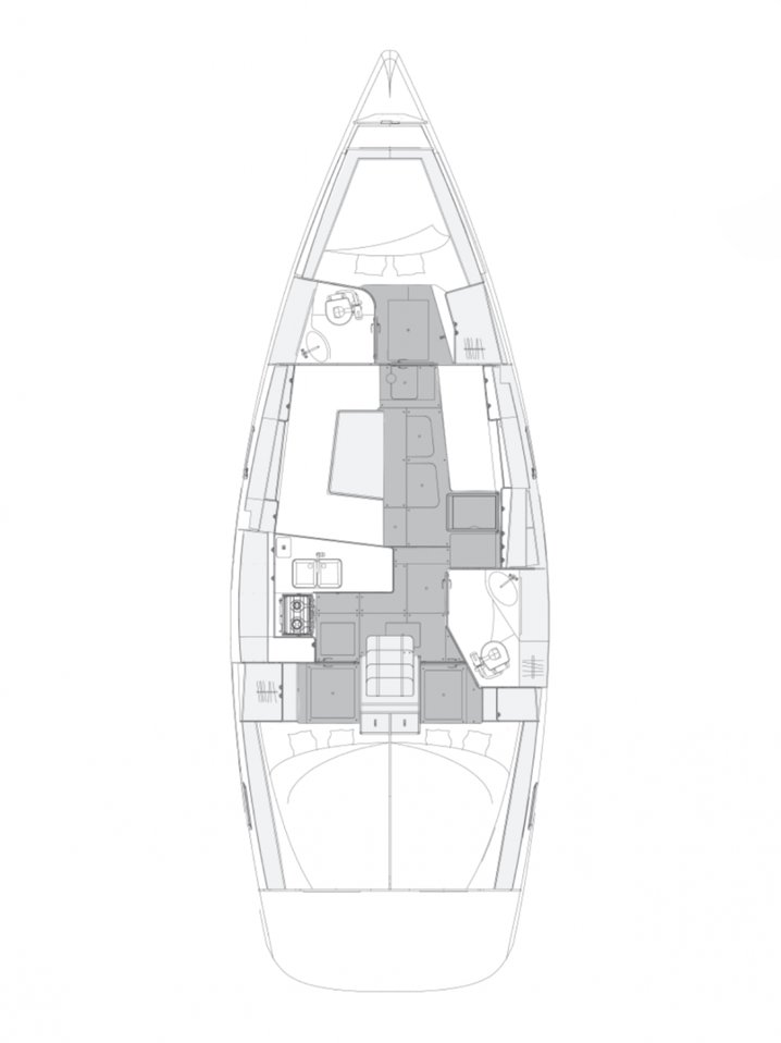 Yacht charter Kaštela - Elan Impression 40.1 on SamBoat