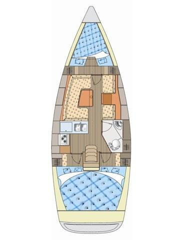 Sailboat hire in Primošten - Elan Impression 344