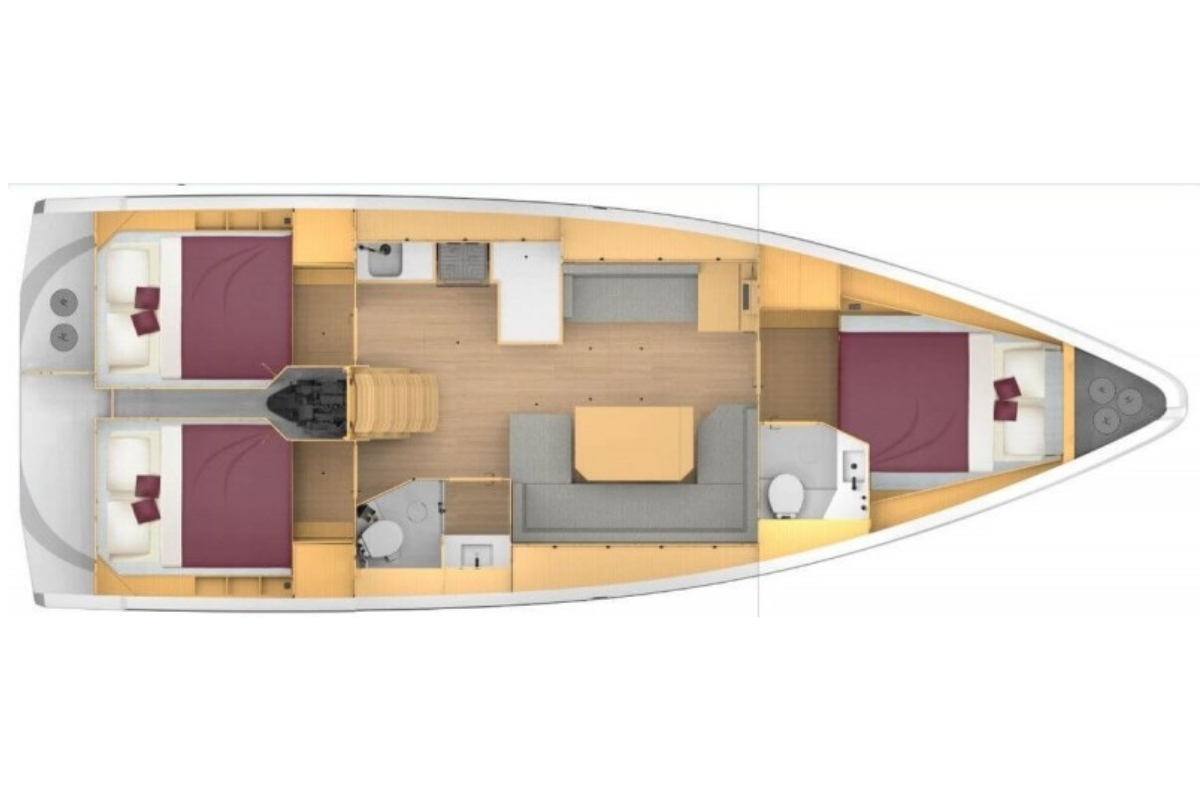 Hire Sailboat with or without skipper Bavaria Biograd na Moru