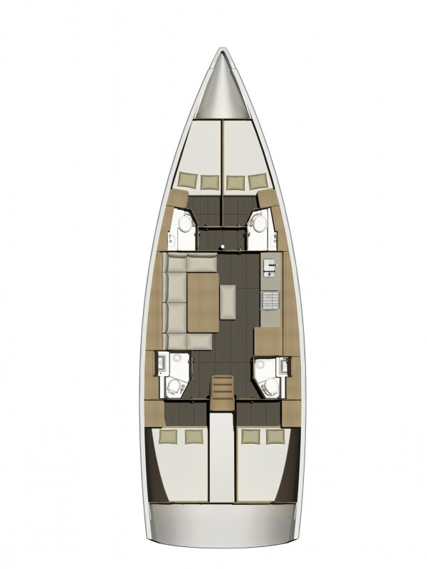 Yacht hire Biograd na Moru cheap Dufour 460 Grand Large