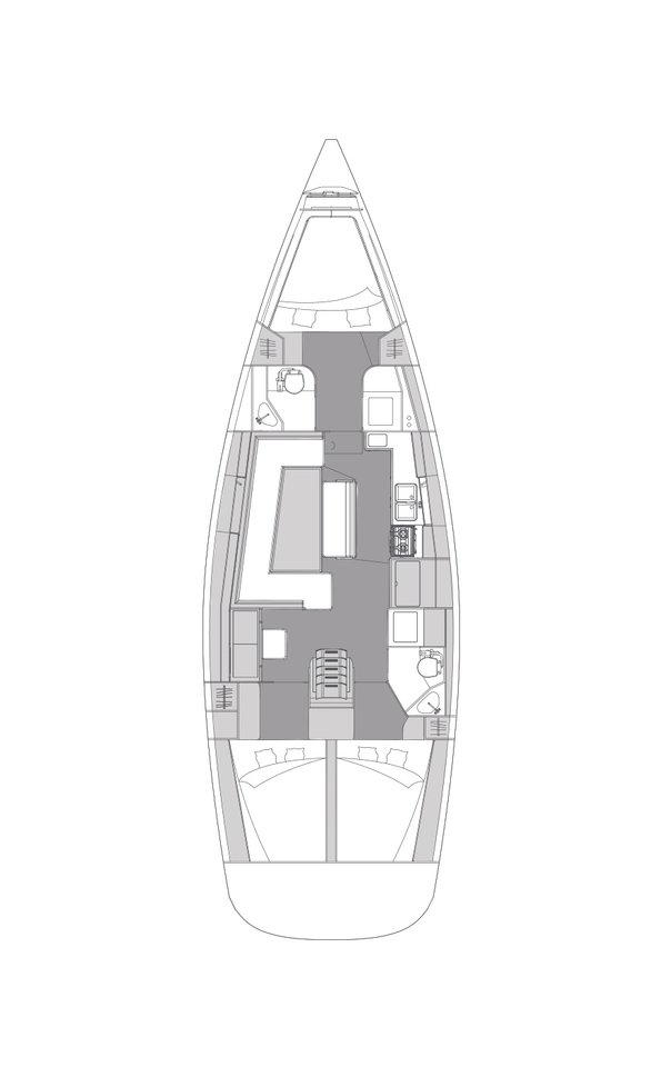 Yacht hire Biograd na Moru cheap Impression 45.1