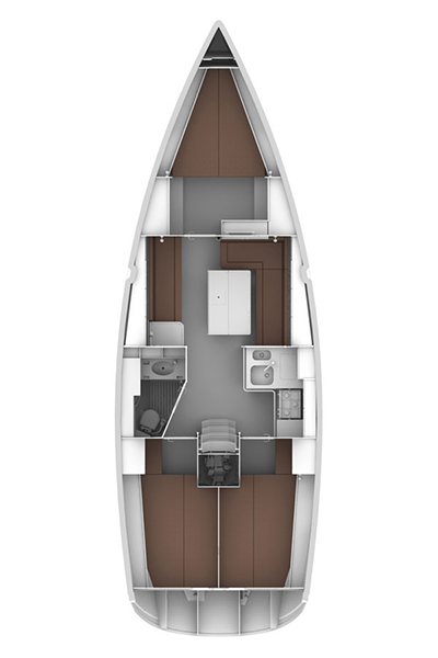 Hire Sailboat Bavaria with a boat licence