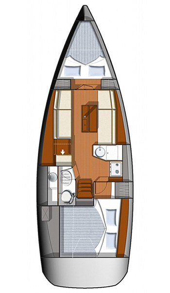 Hire Sailboat with or without skipper Jeanneau Izola