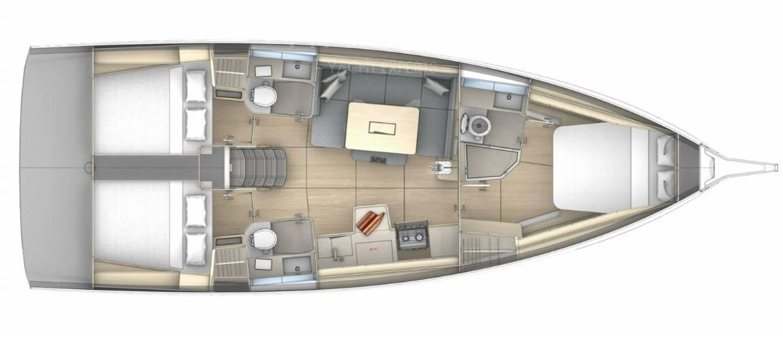 Dufour Dufour 41 charter bareboat or skippered in  Alimos