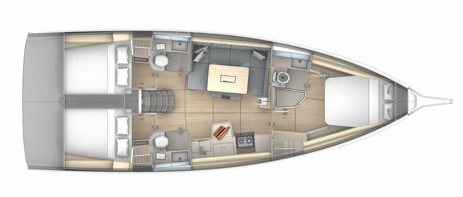 Yacht charter Kos - Dufour Dufour 41 on SamBoat