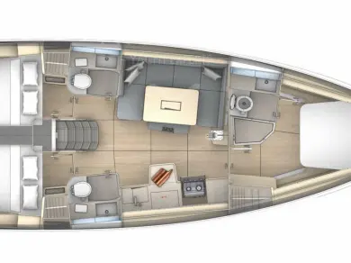 Yacht charter Kos - Dufour Dufour 41 on SamBoat