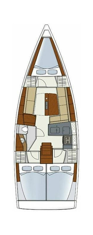 Hire Sailboat Hanse with a boat licence