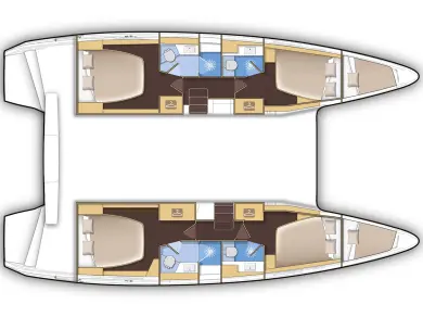 Hire Catamaran with or without skipper Lagoon Alimos