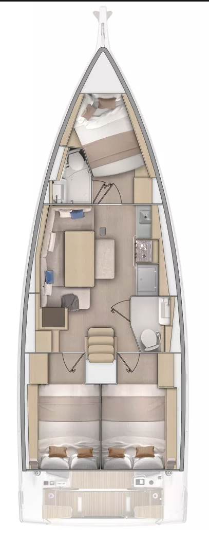 Hire a Bénéteau Oceanis 37.1 Skradin