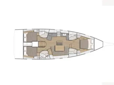 Yacht charter Rhodes (City) - Bénéteau Oceanis 46.1 on SamBoat