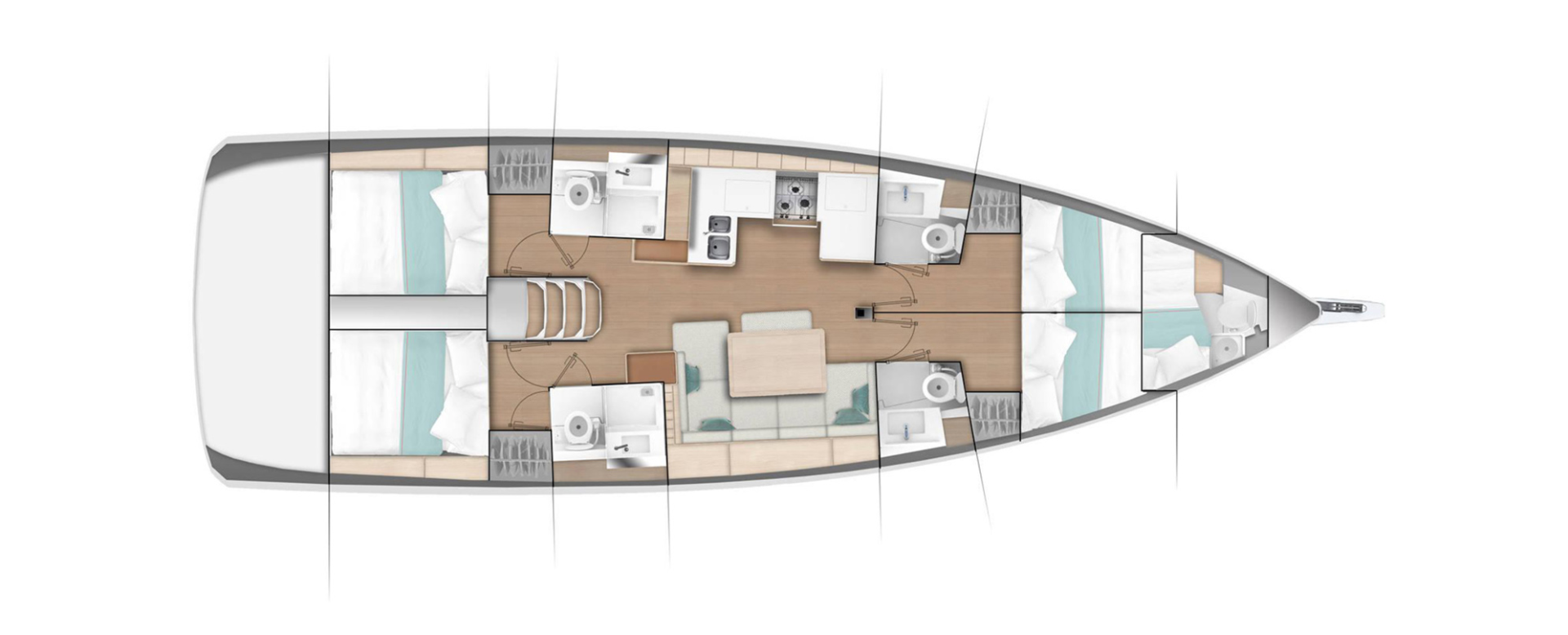 Jeanneau Sun Odyssey 490 charter bareboat or skippered in  Alimos