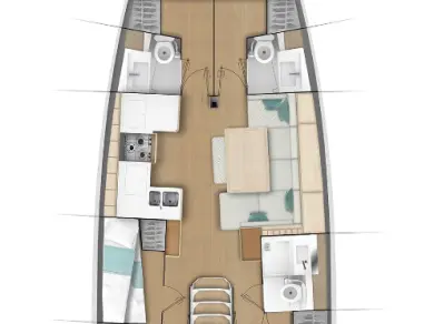 Hire Sailboat with or without skipper Jeanneau Skiathos