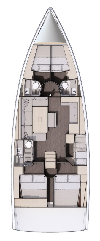 Hire Sailboat Dufour with a boat licence