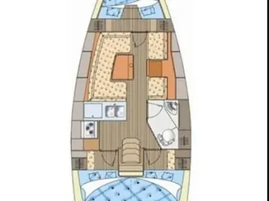 Elan Impression 344 charter bareboat or skippered in  Mali Lošinj
