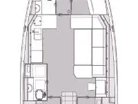Elan Impression 45 charter bareboat or skippered in  Zadar