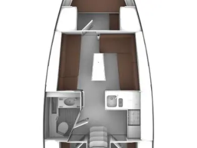 Bavaria Cruiser 37 charter bareboat or skippered in  Zadar