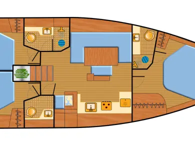 Hanse Hanse 460 charter bareboat or skippered in  Rogoznica