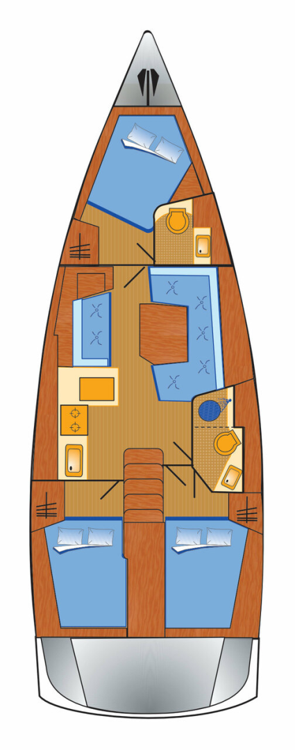 Yacht charter Rogoznica - Bénéteau Oceanis 41.1 on SamBoat