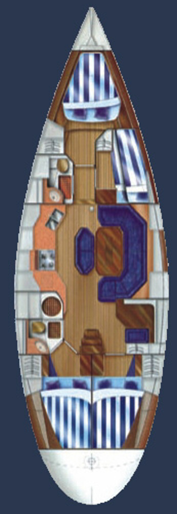 Dufour Dufour 45 Classic charter bareboat or skippered in  Zadar
