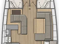 Hire Sailboat Bénéteau with a boat licence